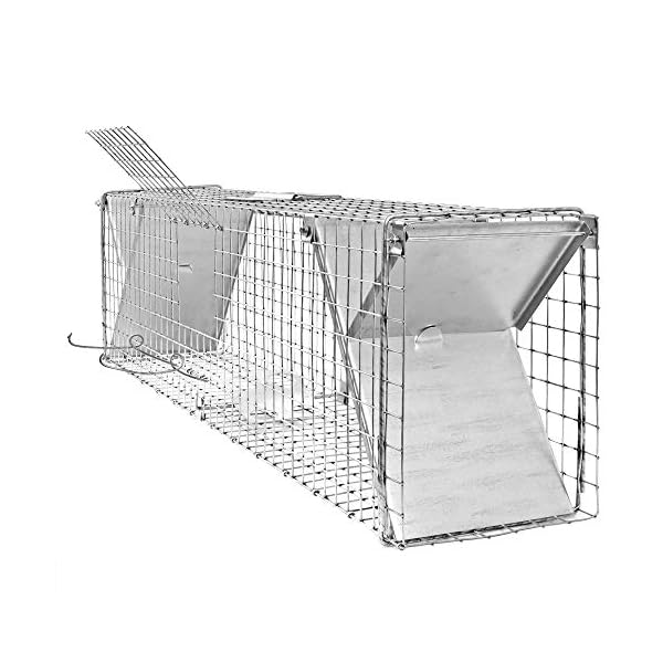 Tierfalle Lebendfalle für Ratten Marder Lebend Garten Marderfalle Rattenfalle Kaninchen Katze Fuchs 102 cm Falle… – Bild 5