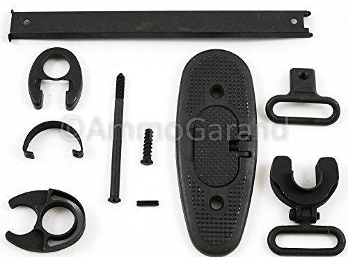 AmmoGarand M1 Garand Stock and Hand Guard Metal Set with Lower Band and Pin