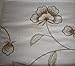 3pcs Fully Quilted Embroidery Quilts Bedspread Bed Coverlets Cover Set , Queen King (Beige/Taupe)