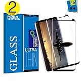 Cavalrywolf Galaxy S8 Screen Protector, Premium 3D Tempered Glass [2 Pack] [Full Coverage] [Ultra-Clear] [Bubble-Free] [Anti-Scratch] Screen Protector for Samsung Galaxy S8