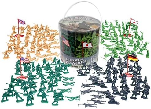 Army Men Action Figures - 200+ WWII Toy 