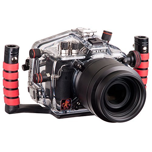 Ikelite 6871.08 Underwater Camera Housing with E-TTL for the Canon EOS 7D Mark II Digital Camera, Clear Molded