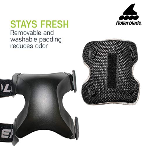 Rollerblade X Gear 3 Pack Protective Gear, Knee Pads, Elbow Pads and Wrist Guards, Inline