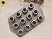 Tosnail 12 Cavity Mini Cheesecake Pan with 24 Pieces Removable Bottom