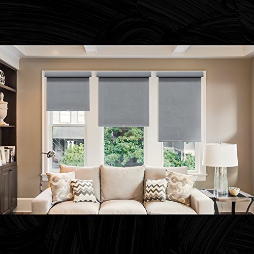 Chicology Deluxe FreeStop Cordless Roller Shades, No Tug Privacy
