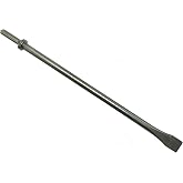 Phyxlyn Scraper 350mm (14" Inch) Long Flat Chisels Air Pneumatic Hammer Chisel with Round Collar for Concrete and Tile Chisel