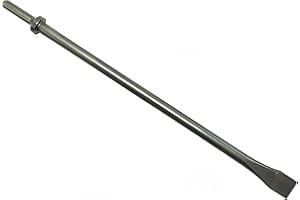 Phyxlyn Scraper 350mm (14" Inch) Long Flat Chisels Air Pneumatic Hammer Chisel with Round Collar for Concrete and Tile Chisel