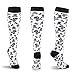 Compression Socks (20-30 mmHg) for Men & Women - 3 Pairs Best Stockings for Running, Flight, Travel, Nurses