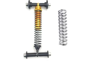 ODO LUCK Dampener Mod Improvement + Hard Spring for Fanatec CSL Throttle/Clutch/Non-LC (Load Cell) Pedal,Shock Absorber Mod Improvement,Modification Accessories