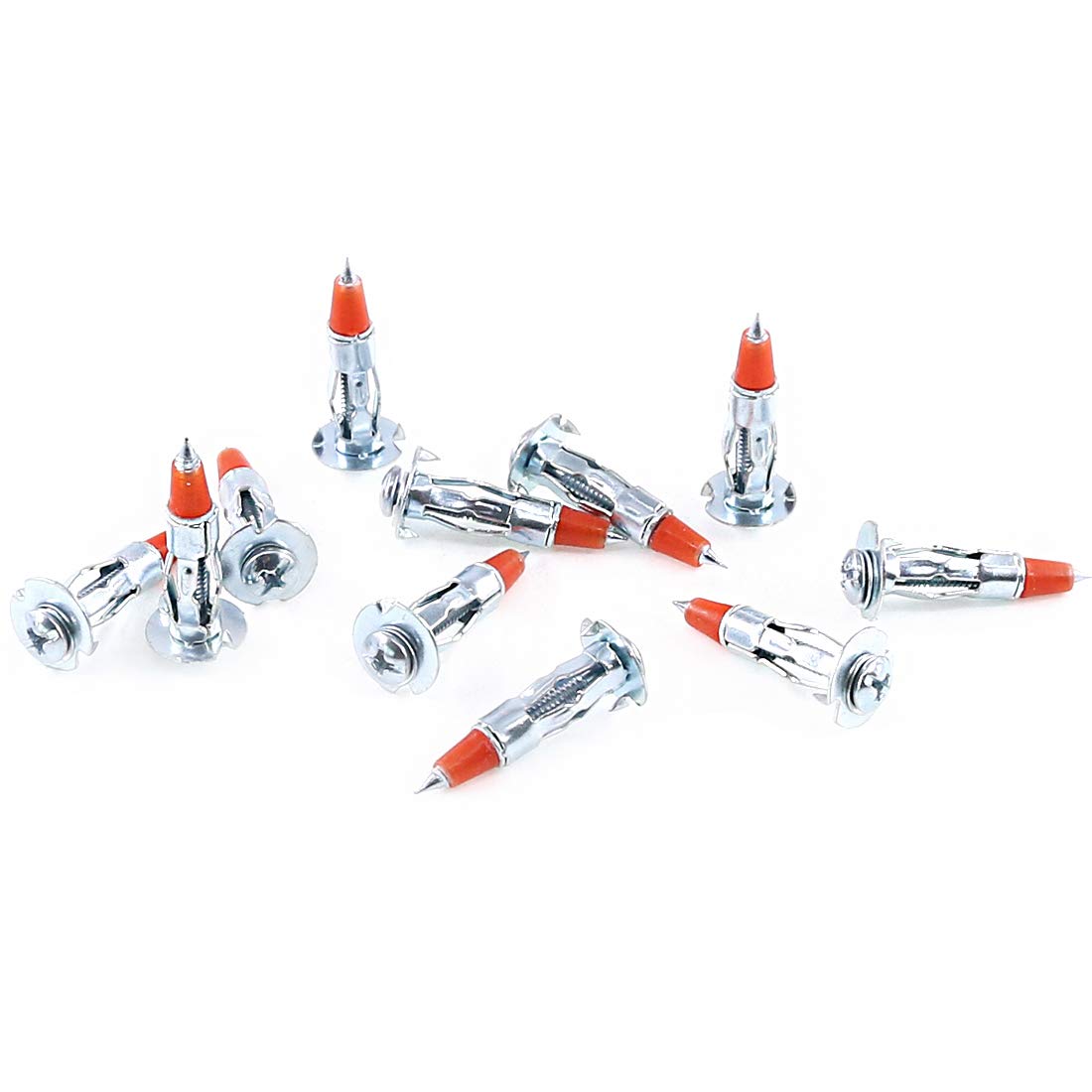 Keadic 60Pcs 1/8” 35mm Long Molly Bolt Drive Heavy Duty Zinc Plated