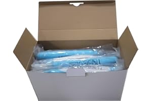 N-HEEPE External Latex Catheter for Female Support Soft Fit, Non-Invasive Female External Catheter for Suction Systems 30 Packs (Blue 30)