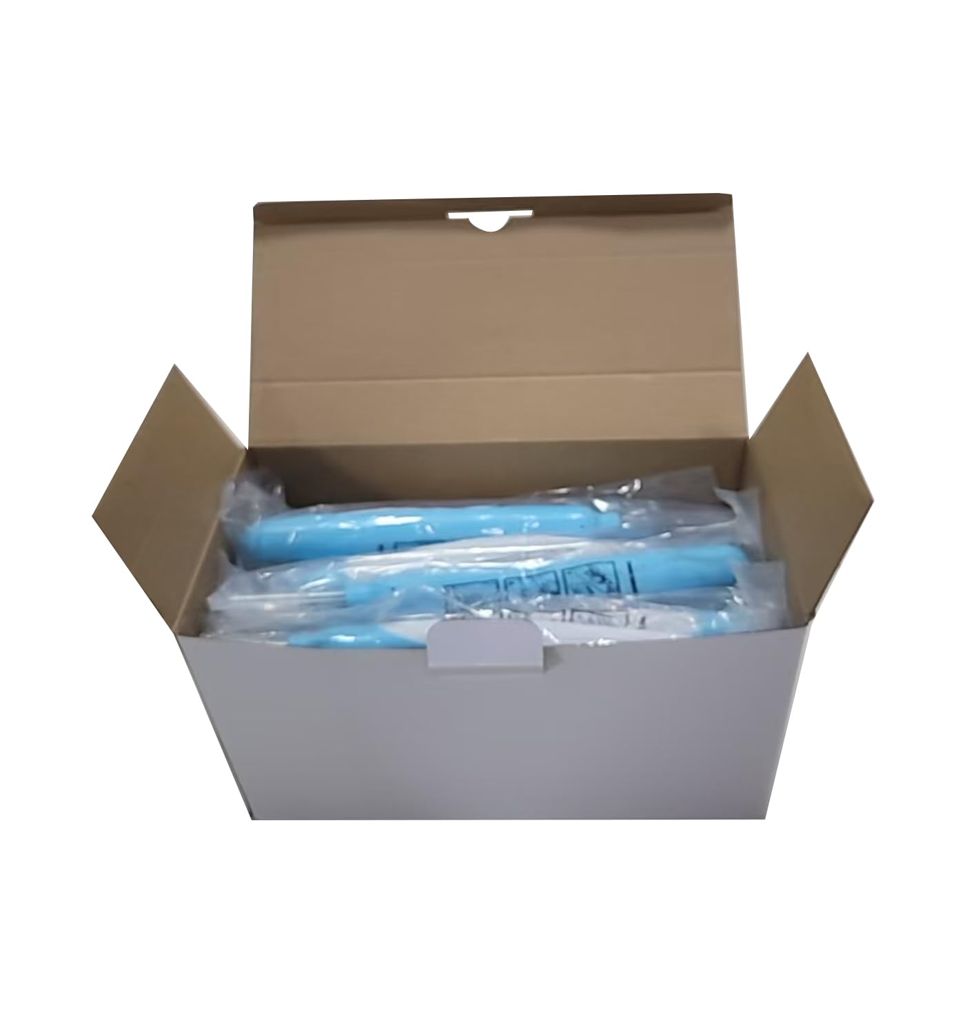 Photo 1 of 30 Packs External Latex Catheter for Female Support Soft Fit, Non-Invasive Female External Catheter for Suction Systems (Blue)