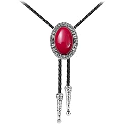 Bolo Tie with Natural Stone for Men Vintage