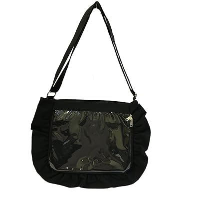 Amazon A4フリルショルダーバッグ Blk ブラック Zakkamart