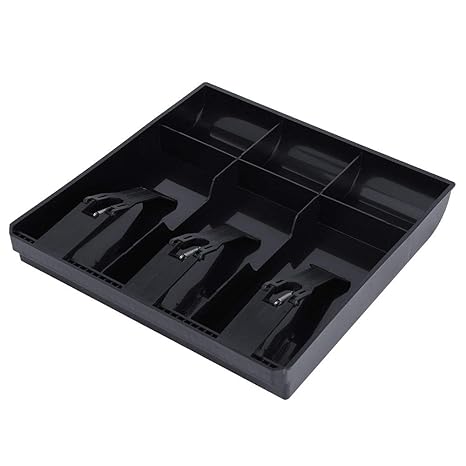 Cash Box Cash Drawer Register Insert Tray Replacement 3 Bills 3