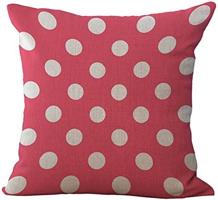 Geometric Decorative Throw Pillowcases, ZONK Square Cushion Covers Sofa Office Car Patio Furniture Decor, 18x18 inch, Style 2