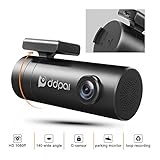 ddpai Wifi Dash Cam, Mini Pro Car Camera - 1080P HD Dashboard Camera, F1.8 Aperture WDR for Better Night Driving Recorder, 4-Lane Wide-Angle Lens, G-Sensor, Loop Recording, Sony Sensor