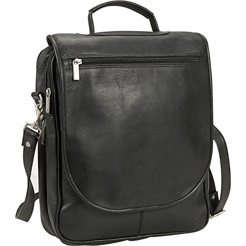 david king leather expandable vertical portfolio backpack & Co. Small Messenger Bag, Black, One Size shopping or at sports events David King And Amp Co