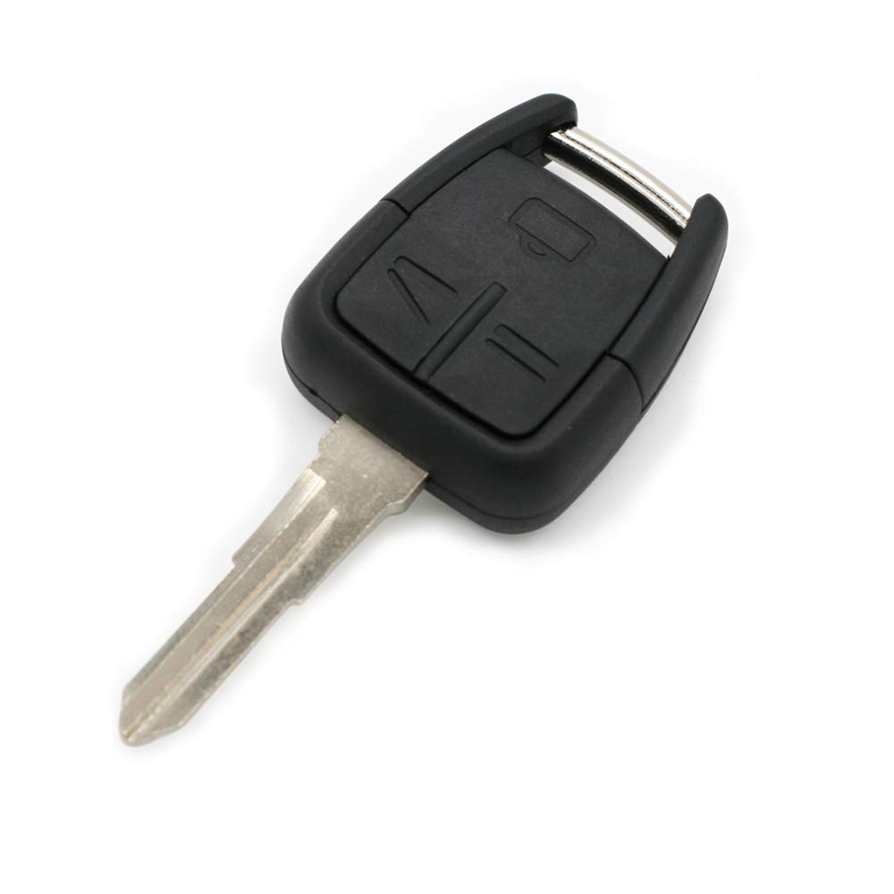 BROVACS Replacement Key Shell Compatible with OPEL VAUXHALL 3 Button Keyless Entry Remote Key Case Fob PG621B