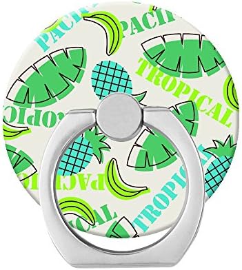 Cute Cell Phone Holders ,360°Rotation Finger Ring Phone Stand Mounts For Smartphones And Tablets ,Pineapple Watercolor Cartoon Painting Creative Collage Phone Stand Mounts