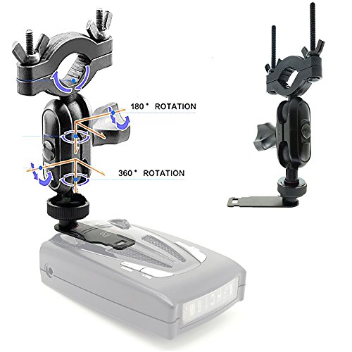 AccessoryBasics Car Rearview Mirror Radar Detector Mount Holder for