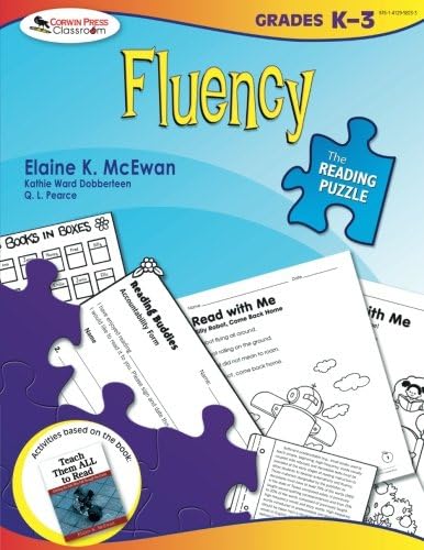 Elaine K. McEwan-AdkinsThe Reading Puzzle: Fluency, Grades K-3