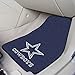 FANMATS NFL - Dallas Cowboys Carpet Car Mat Set - 2 Pieces