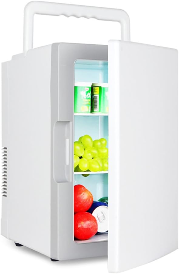 The harvest season- 18L Mononuclear Small Household Refrigerators, Car Dual-use Hot And Cold Dual Use 220V AC / 12V DC