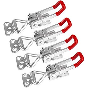 Pull Latch, Favordrory Toggle Latch Clamp 4001,100Kg 220Lbs Holding Capacity (4PCS)
