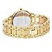 Zeiger New Women Luxury Ladies Analog Quartz Round Watch Bling Jewelry Plated Classic Watch Crystal Charm Bracelet(Gold)