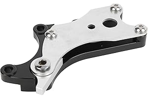 Bike Disc Brake Adapter, Aluminum Alloy Disc Brake Conversion Kit for Mountain and Road Bikes Rear Frame Mount Bracket