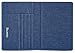 SimpacX Fabric Passport Holder Wallet Cover Case RFID Blocking Travel Wallet (navy blue)