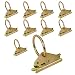 Eapele 10PCS Steel E-Track O Ring Tie-Down Anchors for E-Track TieDown System, Secure Cargo in Enclosed/Flatbed Trailers, Trucks (ETrack Rails Not Included)