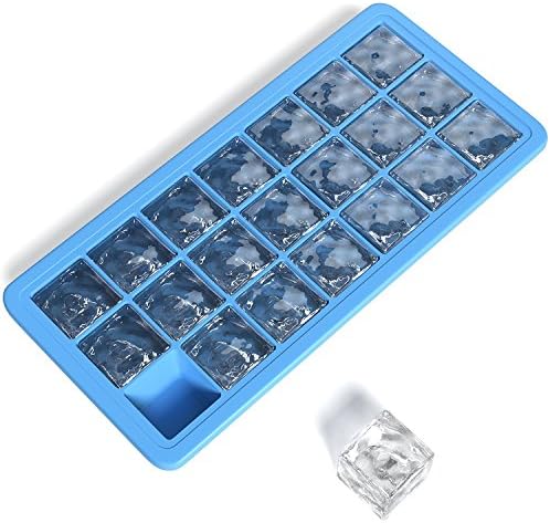 Baby Food Container,Baby Food Freezer Tray with a Watertight Lid,BPA Free, Premium 100% FDA Food Grade Silicone