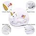 Memeoriestime Unicorn Floaties for Kids, Inflatable Unicorn Float for Pool Toddler Floats Swimming Rings with Glitters Summer Outdoor Pools Rafts for Boys Girls 12+ Months