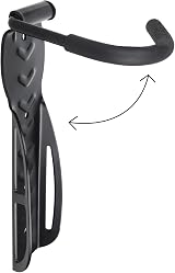 Maclean Vertical Bike Wall Mount Stand Steel Storage Hook 24-29 Inch Wheels view 4