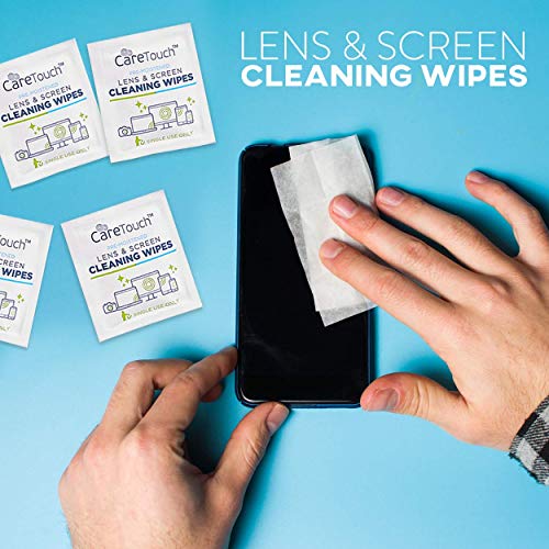 Care Touch Lens Cleaning Wipes 210 PreMoistened and Individually