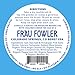 Frau Fowler Natural Oral Care - Tooth Powder VARIETY 4 Pack, Botanically Clean, Teeth-Whitening, Remineralizing, Restores Enamel and Instantly Freshens Breath, 8 oz