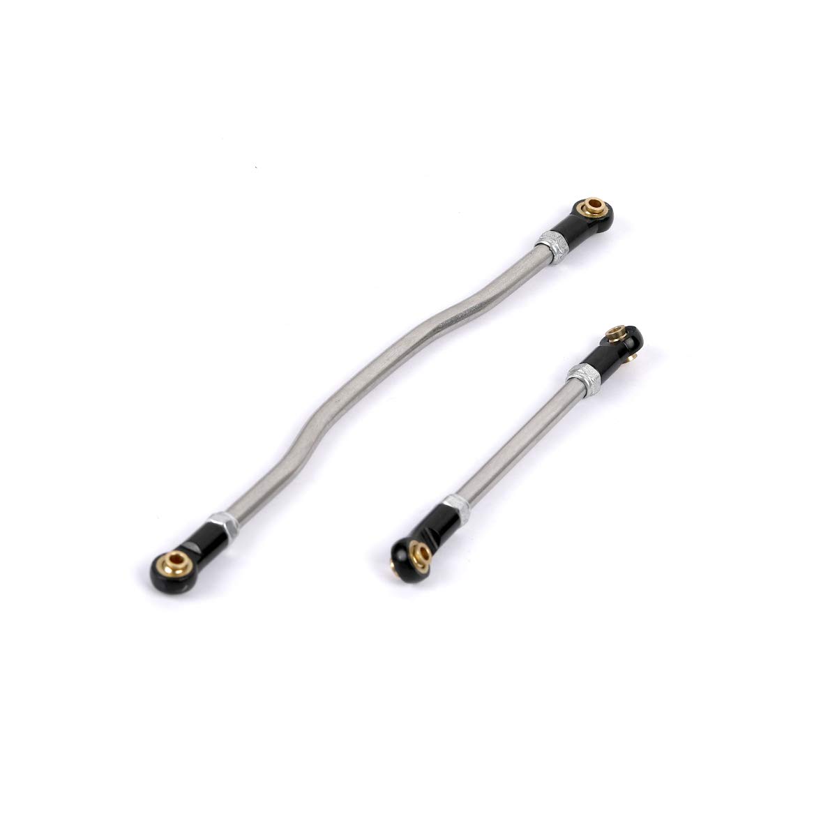 Photo 1 of Aluminum Steering Links Kit for Axial Capra 1.9 UTB RC Crawler Upgrade (Black)