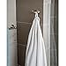 Amazon Basics Modern Bathroom Towel and Robe Hook, Satin Nickel