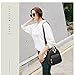 Gashen Women's Mini PU Leather Backpack Purse Casual Drawstring Daypack Convertible Shoulder Bag (black)