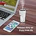 BASEIN Car Humidifier with Dual USB Charger, Car Essential Oil Diffuser Vent Clip Air Diffuser Portable Mini USB Humidifier for Car, Office, Home