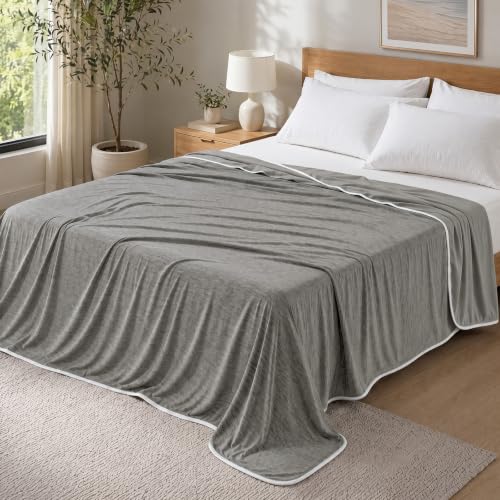 PHF Cooling Blanket Throw XL Size 50 x70 Charcoal