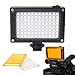 96 LED Video Light,Mini Pocket Led Lighting on Camera for Canon Nikon Camcorder DSLR Camera Smartphone Lighting Wedding Facebook Living Stream Vlogging YouTube Video Gimbal