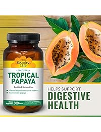 País vida Papaya Chewable Tablet tabletas 500, 015794053842, 1, 1