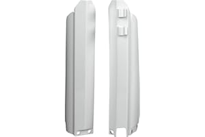 Polisport Lower Fork Protectors White YAMAHA WR250F WR400F YZ125 YZ250 YZ250F YZ426F