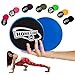 HomeGym 4U Set of 2 Gliding Discs, Dual Sided Sliders for Carpet or Hardwood Floor - Great Addition to Your Home Fitness Equipment - Core Workout Abdominal Exercise, Crossfit Routine, Cardio Training