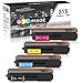 GPC Image Compatible Toner Cartridge Replacement for Brother TN315 TN 315 TN315BK TN310 to use with HL-4150CDN MFC-9970CDW HL-4570CDW MFC-9460CDN Printer (1 Black,1 Cyan,1 Magenta,1 Yellow, 4-Pack)