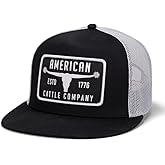 American Cattle Co. Bull Spurs Adjustable Snapback Western Hat