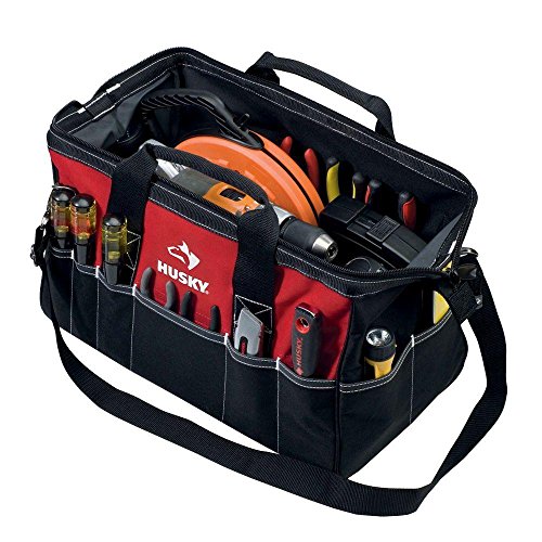 Husky 18 inch tool bag w/ shoulder strap